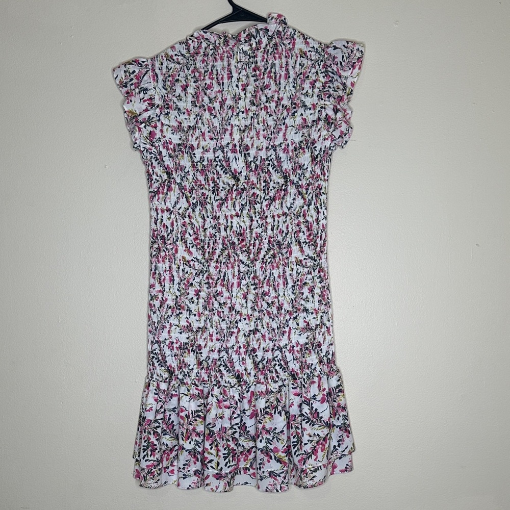 French Connection Floral Ruffle Mini Dress - Picture 3 of 6